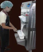 Batch freezer production